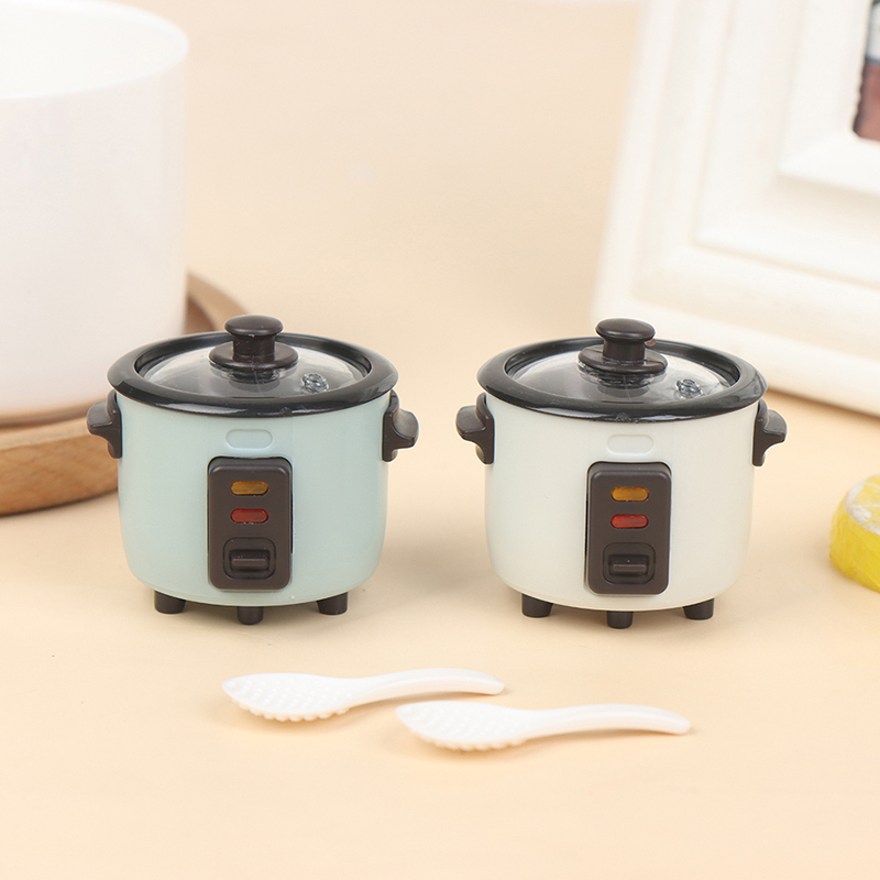 Kids Toys Kitchen - ชุดเฟอร์นิเจอร์บ้านตุ๊กตาขนาดเล็ก ชุดของเล่นจำลองครัว ตู้เย็น ของเล่นเด็ก ชุดของเล่น DIY