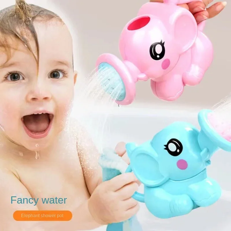 Kids Toys Elephant - ของเล่นห้องน้ำของเล่นห้องน้ำกาน้ำพลาสติกสำหรับอาบน้ำอุปกรณ์ในห้องน้ำสำหรับเด็กเล็กของเล่นช้างหม้อรดน้ำสำหรับเด็กในฤดูร้อน