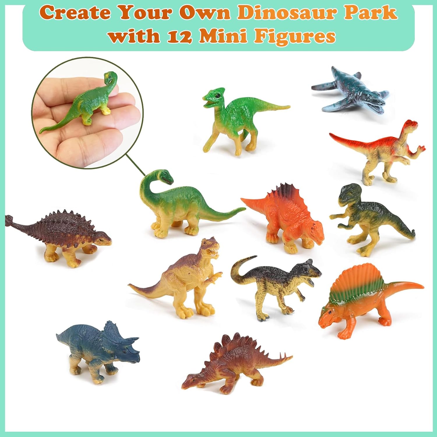 ชุดของเล่นรถขนส่งสัตว์ไดโนเสาร - Sandbox Play Set บทวิจารณ์และราคา