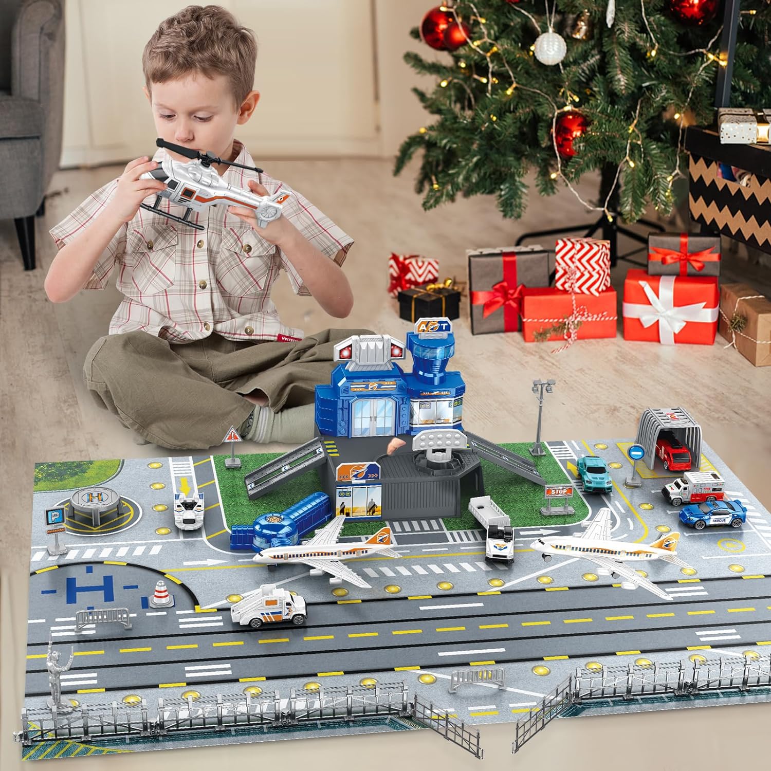 ชุดของเล่นฉากสนามบินสำหรับเด็ก - Sandbox Play Set บทวิจารณ์และราคา