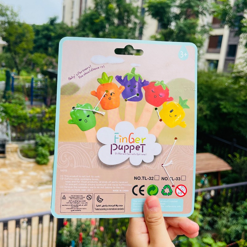 5 ชิ้นเด็กสัตว์หุ่นนิ้วมือชุดข - Kids Toys Elephant บทวิจารณ์และราคา