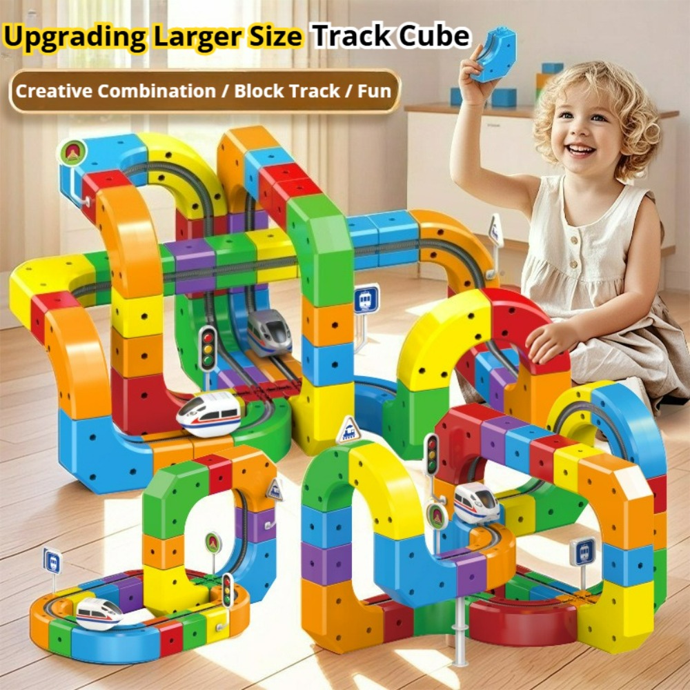 ชุดรางแม่เหล็กไฟฟ้าพร้อมยานพาห - Kids Toys Vehicle บทวิจารณ์และราคา