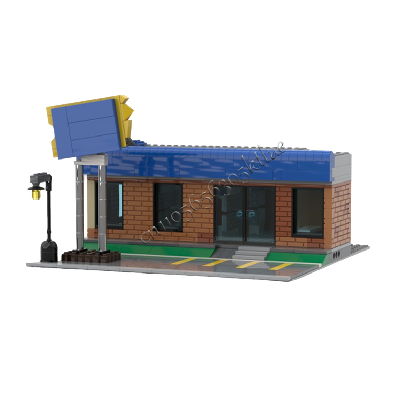 717 ชิ้น MOC ชุดตัวต่ออาคารร้า - Kids Toys Rental บทวิจารณ์และราคา