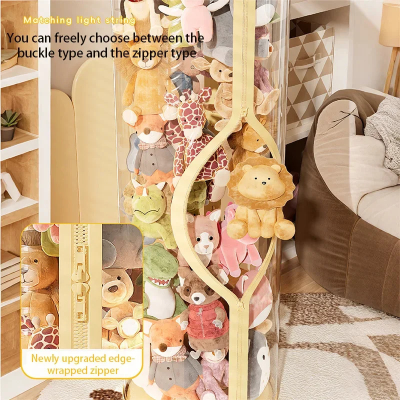 กล่องเก็บของเล่นตุ๊กตาใส พร้อม - Kids Zipper Toys บทวิจารณ์และราคา