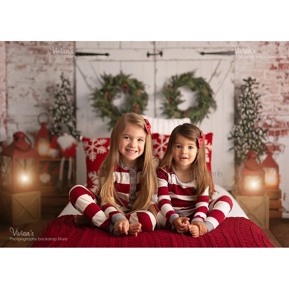 คริสต์มาสไม้สีขาวประตูพื้นหลัง - Banner Kids Toys บทวิจารณ์และราคา