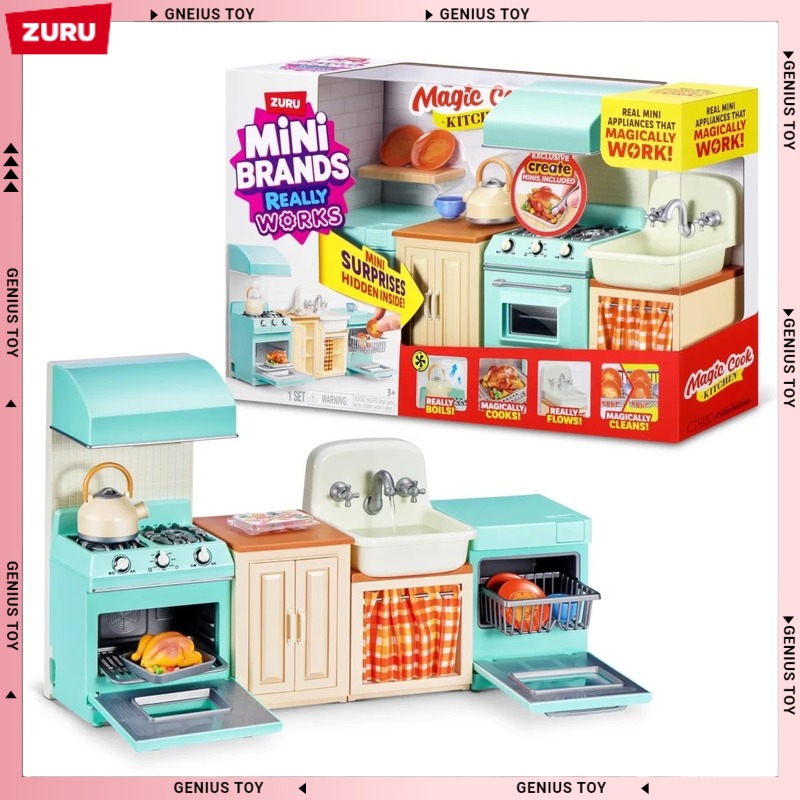 ชุดครัวมินิแบรนด์ส์ ซูรู เมจิก - Kids Toys Kitchen บทวิจารณ์และราคา