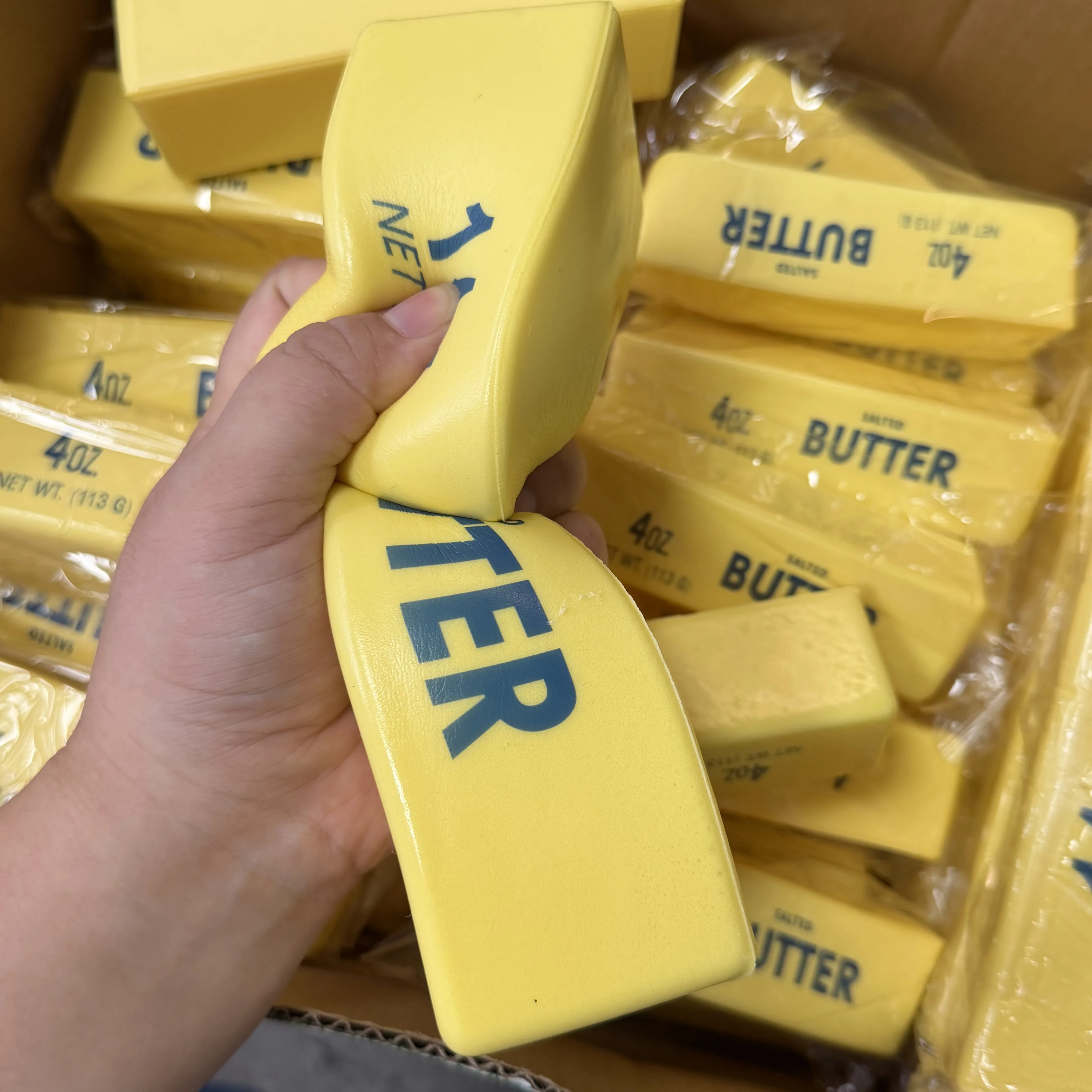 ของเล่นบีบคลายเครียด PU Butter - Kids Toys Sale บทวิจารณ์และราคา