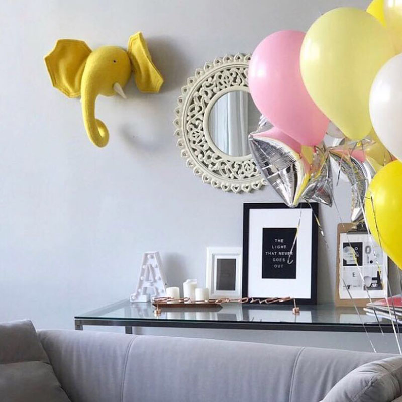 อุปกรณ์ประดับตกแต่งบ้านติดกำแพ - Kids Toys Elephant บทวิจารณ์และราคา