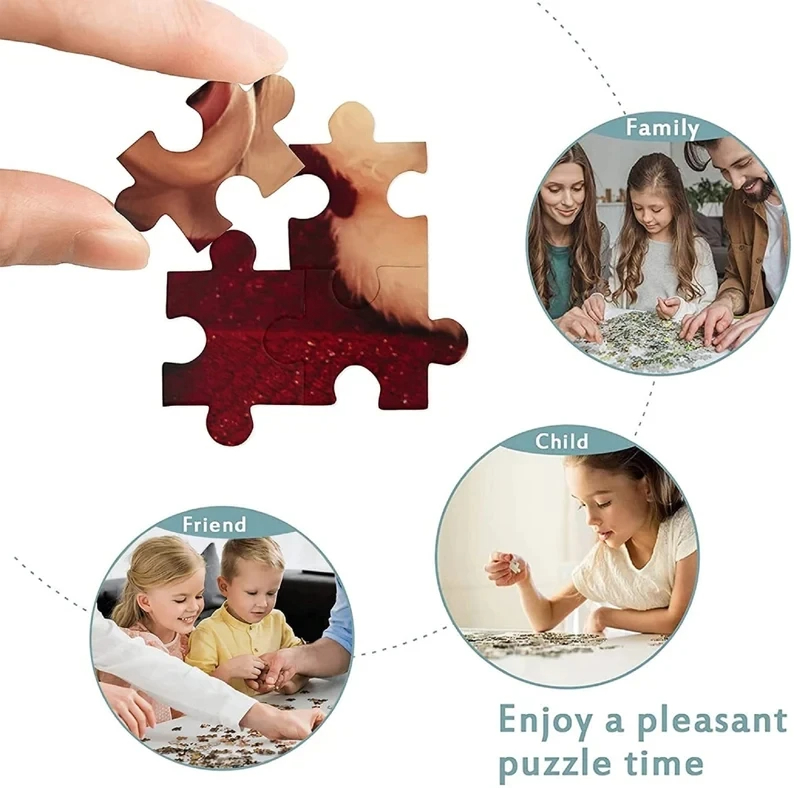 500/1000 ชิ้นจิ๊กซอว์ปริศนาสาว - Kids Toys Under 500 บทวิจารณ์และราคา