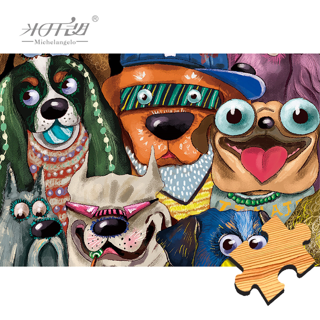Michelangelo ไม้จิ๊กซอว์ปริศนา - Kids Toys Under 500 บทวิจารณ์และราคา