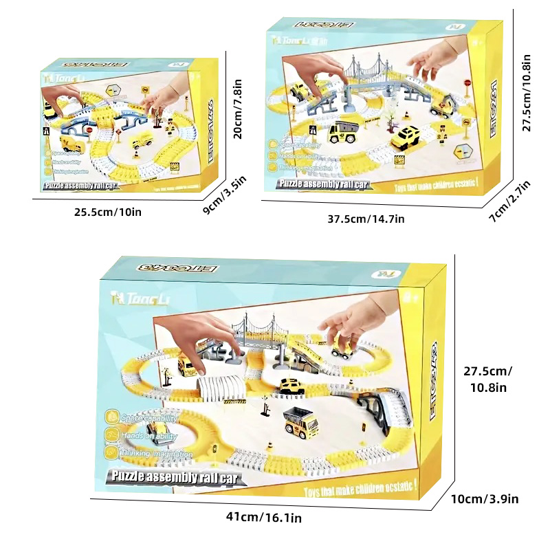ของเล่นเด็ก รถรางไฟฟ้า DIY ชุด - Kids Toys Vehicle บทวิจารณ์และราคา