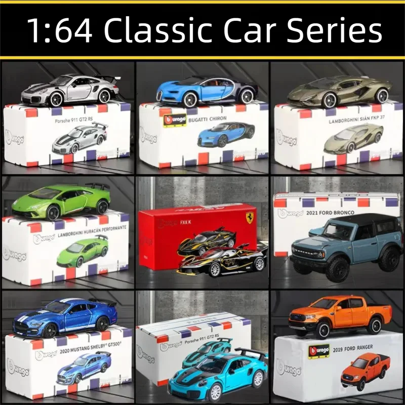 บูราโก 1:64 โมเดลรถหล่อขึ้นรูป - Kids Toys Vehicle บทวิจารณ์และราคา