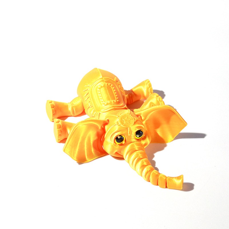 โมเดลช้างพิมพ์ 3 มิติ ขนาด 10  - Kids Toys Elephant บทวิจารณ์และราคา