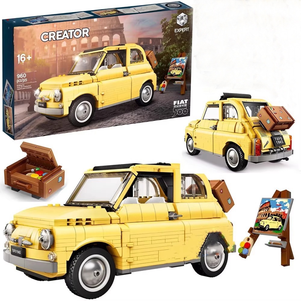 เลโก้ 10271 เฟียต 500 รถสำหรับ - Kids Toys Under 500 บทวิจารณ์และราคา