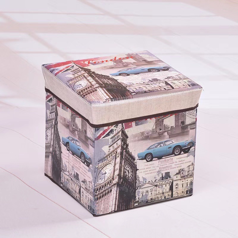 กล่องเก็บของพับได้พิมพ์ลายวินเ - Kids Toys Vintage บทวิจารณ์และราคา