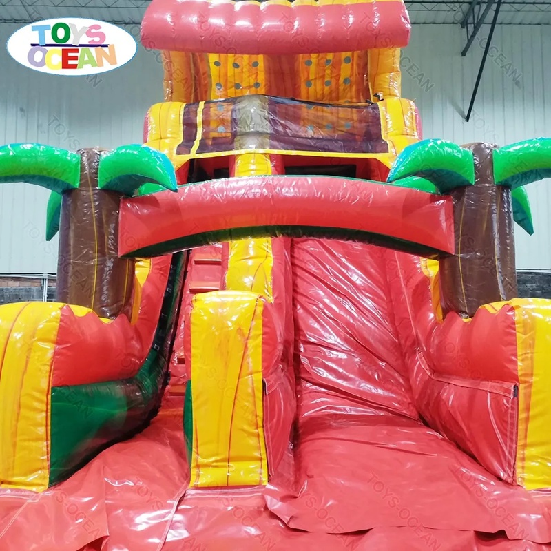 สไลเดอร์น้ำเป่าลมขนาดใหญ่ PVC  - Kids Toys Rental บทวิจารณ์และราคา