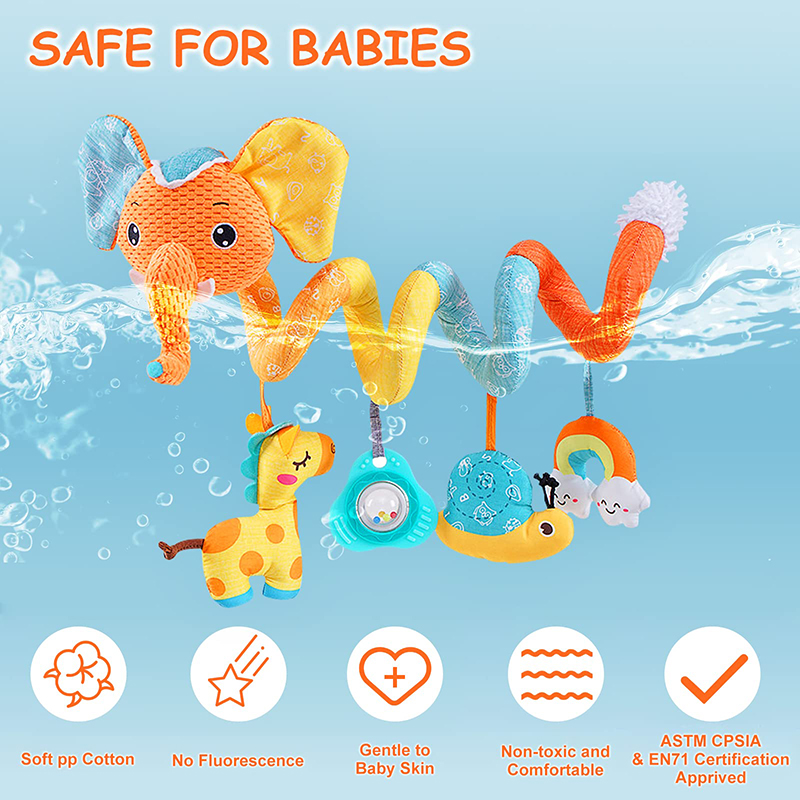 รถที่นั่งของเล่นเด็กทารกสีช้าง - Kids Toys Elephant บทวิจารณ์และราคา