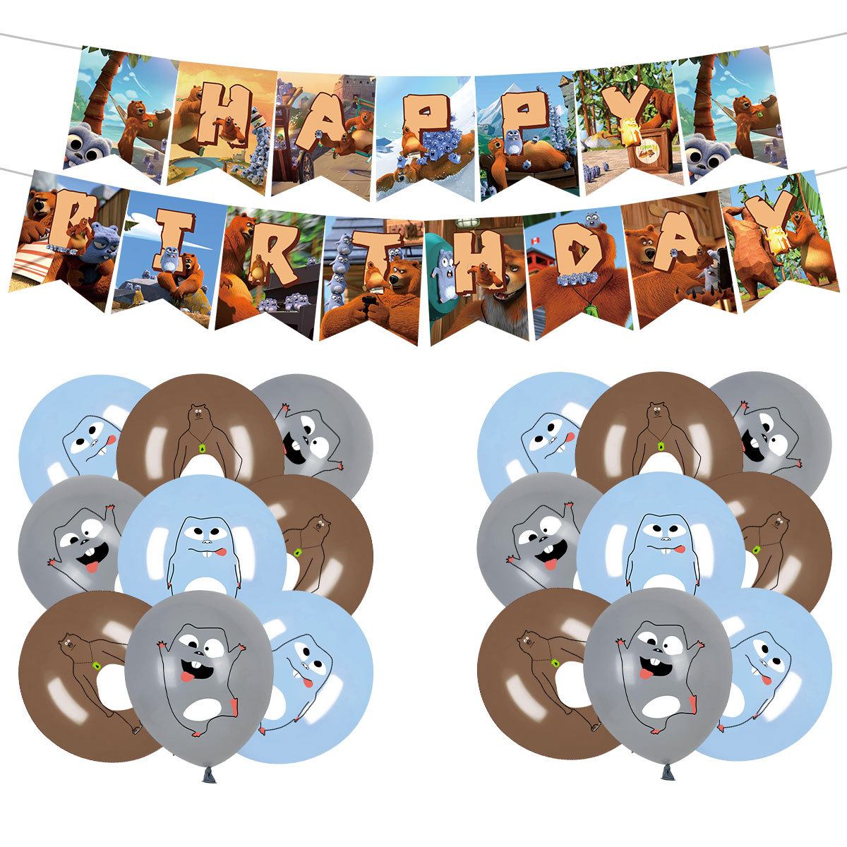ชุดตกแต่งงานวันเกิดธีมกริซซี่แ - Banner Kids Toys บทวิจารณ์และราคา