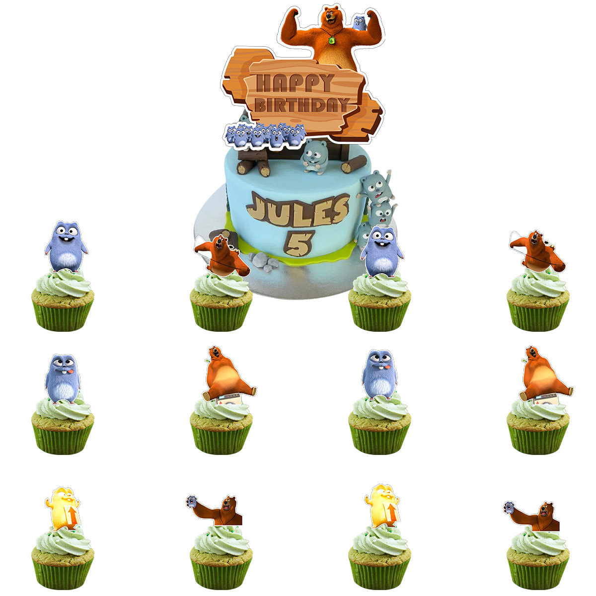 ชุดตกแต่งงานวันเกิดธีมกริซซี่แ - Banner Kids Toys บทวิจารณ์และราคา